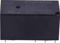 W15-2 Miniature Relais de puissance à semi-conducteurs haute puissance Relais de contrôle industriel 2 ampères Sécurité électromagnétique Charge de contact scellée