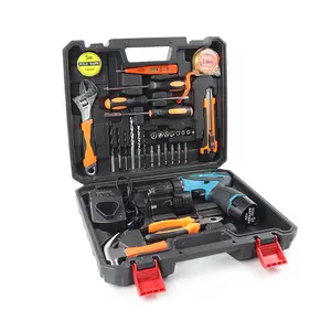 China Manufacturer High Quality Electric Tools Set OEM Power Drill Set Box hand tool sets professional box