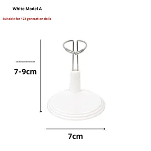 Регулируемая подставка для кукол 17-20 см, подставка для кукол, мультяшная игрушка, пластиковая ПВХ 1:3 шкала, подставка для кукол - Product Image 4