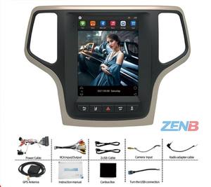 Convient pour <span class=keywords><strong>Jeep</strong></span> <span class=keywords><strong>Grand</strong></span> <span class=keywords><strong>Cherokee</strong></span> 2014-2022 Écran vertical Navigation Lecteur Bluetooth Contrôle central <span class=keywords><strong>Grand</strong></span> écran 9,7 pouces - Product Image 2