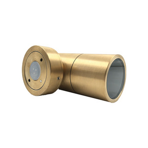 Lampade da parete impermeabili per esterni in ottone IP65 illuminazione verso il basso cortile corridoio faretti a testa singola - Product Image 6