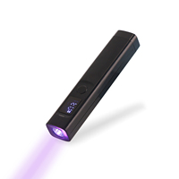 Lampe UV LED portable sans fil MINI avec silicone pour un durcissement rapide des ongles en gel souple, idéale pour une utilisation mobile