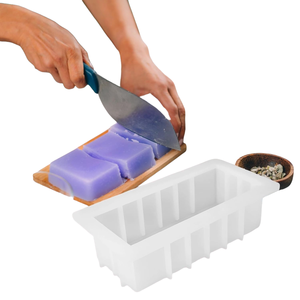 Silicone Loaf Mold for DIY <b>Crafts</b> Soap Making Thick Lip Silicone Rectangular Mould DIY Handmade Swirl Making <b>Tools</b> - Product Image 2