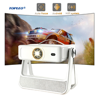 Mini projecteur Topleo, équipement de présentation, projecteur intelligent Android portable HD 4K, home cinéma à courte focale