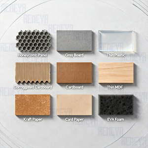 REMEYA Coupeur numérique à plat CNC haute efficacité et haute vitesse avec couteau oscillant et moteur pour carton et boîtes colorées - Product Image 6