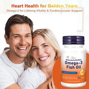 Cápsulas de Óleo de Peixe para Saúde do Cérebro e do Coração, Suporte ao Sistema Imunológico, Atacado <span class=keywords><strong>Global</strong></span> - Product Image 4