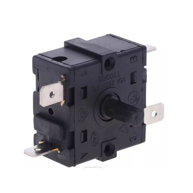 Rotary Switch 3 Pins /5 Pins Rotary Switch for Air Conditioner and Kitchen Blender  Appliance 16A 250VAC