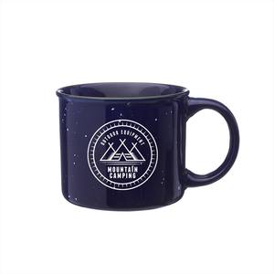 Ecológico 13 oz. Taza de café de cerámica Happy <span class=keywords><strong>Camper</strong></span> 1 Impresión de color - Product Image 4