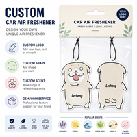 Diffuseur de parfum pour voiture personnalisé en forme de bouledogue, désodorisant suspendu à l'évaporation naturelle pour aromathérapie