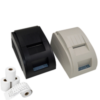 Meilleur prix - Imprimante thermique portable de bureau POS-5890D - Mini imprimante d'étiquettes - Imprimante sans encre Bluetooth - Machine d'impression de tickets et de factures