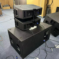 Subwoofer amplifié 8008, woofer de grand calibre, effet de basses puissantes pour les clubs, les discothèques, renforcement sonore basse fréquence