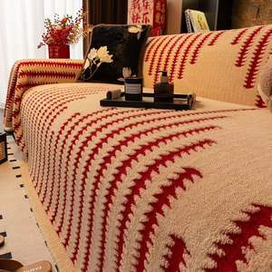 Funda de sofá de tres plazas de alta calidad <span class=keywords><strong>PUXU</strong></span>, funda de sofá de gato antiarañazos, regalo de Navidad, adecuada para fundas de sofá para sala de estar - Product Image 1