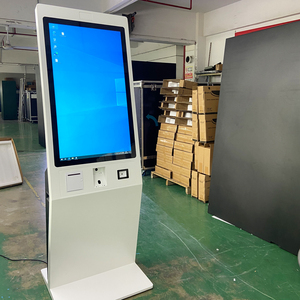 43 inch mã <span class=keywords><strong>QR</strong></span> Đầu đọc thẻ máy in tùy chọn thanh toán thiết bị đầu cuối màn hình cảm ứng kiosk - Product Image 1
