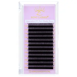 Beauty YY lash Korea PBT fiber YY Eyelash Extension 0.07