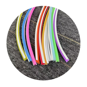 Pour la décoration IP67 classé 2nd Gen 6mm/8mm Tube au néon en Silicone pur bandes souples lumière <span class=keywords><strong>bleu</strong></span> glace Flex <span class=keywords><strong>LED</strong></span> néon séparé fendu - Product Image 1