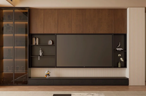 Juego de Muebles para Sala de Estar en Oferta, Mueble para TV de Diseño Personalizado, Mueble de Almacenamiento para Sala de Estar - Product Image 2