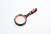 Factory Wholesale Classic Handle Magnifying Glass Plastic Cheap Magnifiers for Reading