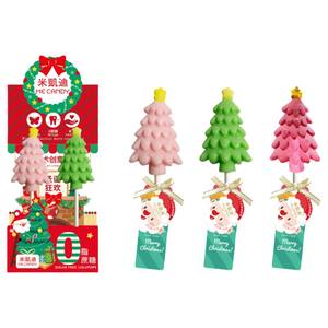 0 Gras Bonbons pour Enfants Snacks Fête de Noël Sucettes dures Bonbons Colorés Mélange Saveur Fruit 4D Art Hand Made Children Sucette Candy - Product Image 4