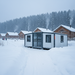 Casa Contenedor Expandible de 20 pies |   Casa Modular Prefabricada de Acero de Lujo, Expandible, de 2-3 Dormitorios, con Baño, Tipo Apartamento - Product Image 3