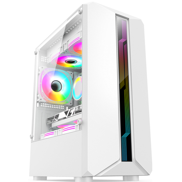 Panoramic Glass Gaming Case Water Cooling Computer Case Gaming Computer Tower Full Towe Case Microatx Gaming Computer Gamer Case