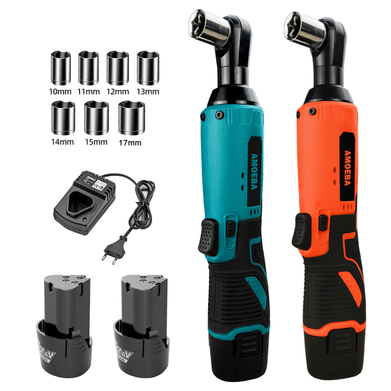 Портативный гаечный ключ с храповым механизмом, портативный литиевый ключ, удобный и удобный для переноски, подходит для бытового применения, экономия времени