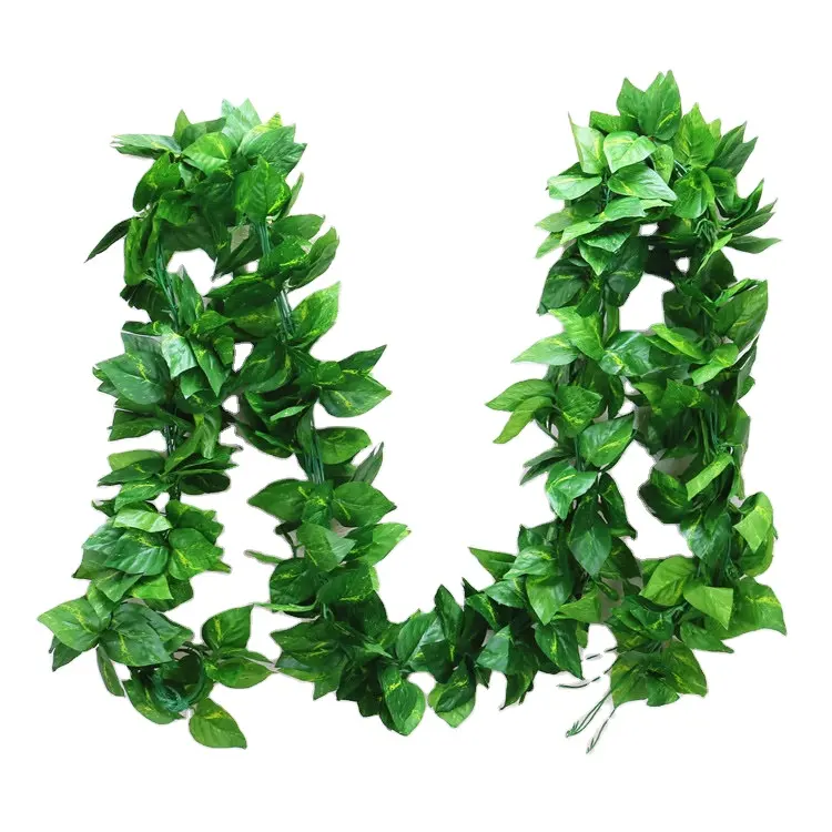 Factory direct supply artificial wall decoration leaves flower vine green leaves vine Ivy vine