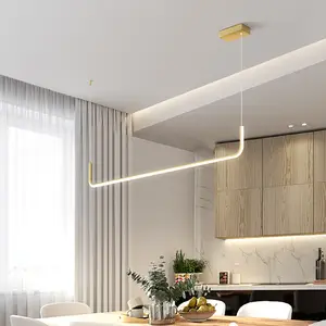 Luminária suspensa para decoração de casa, ilha de cozinha, luminária pendente moderna minimalista nórdica para sala de estar, sala de jantar