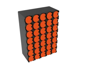 Новое обновление, исследования и разработки, DC12v, 30 мм, 5*7, светодиодный флип-дисплей с откидной крышкой, часы, рекламный щит