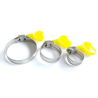 Poignée de serrage de tuyau en acier inoxydable robuste OEM pour applications industrielles générales, santé, alimentation et boissons, garantie 1 an