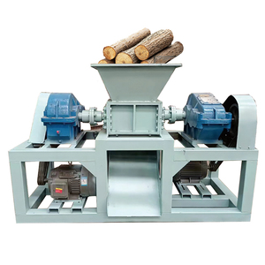 Petite machine de broyage de métaux à double arbre avec moteur et engrenage, haute efficacité, capacité de traitement de 500-2500 kg/h - Product Image 5