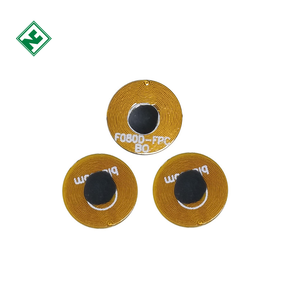 Rfid fc dia8mm אנטי מתכת/off-מתכת רכה nfc מדבקה 13.56mhz rfid תג fPC זעיר שבב - Product Image 2
