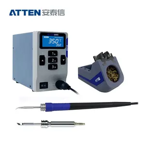 ATTENハイパワー工業用グレード鉛フリー帯電防止インテリジェントはんだ付けステーションサーモスタットはんだごてST-9150-Y950