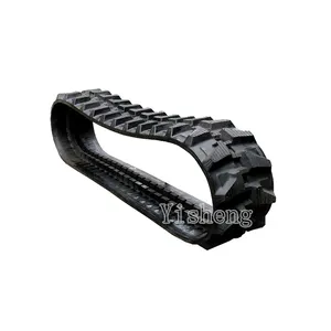 Wear Resistant rubber track 180x72x37 for caterpillar rubber track Excavator Undercarriage Spare Parts 180x72x37 rubber track