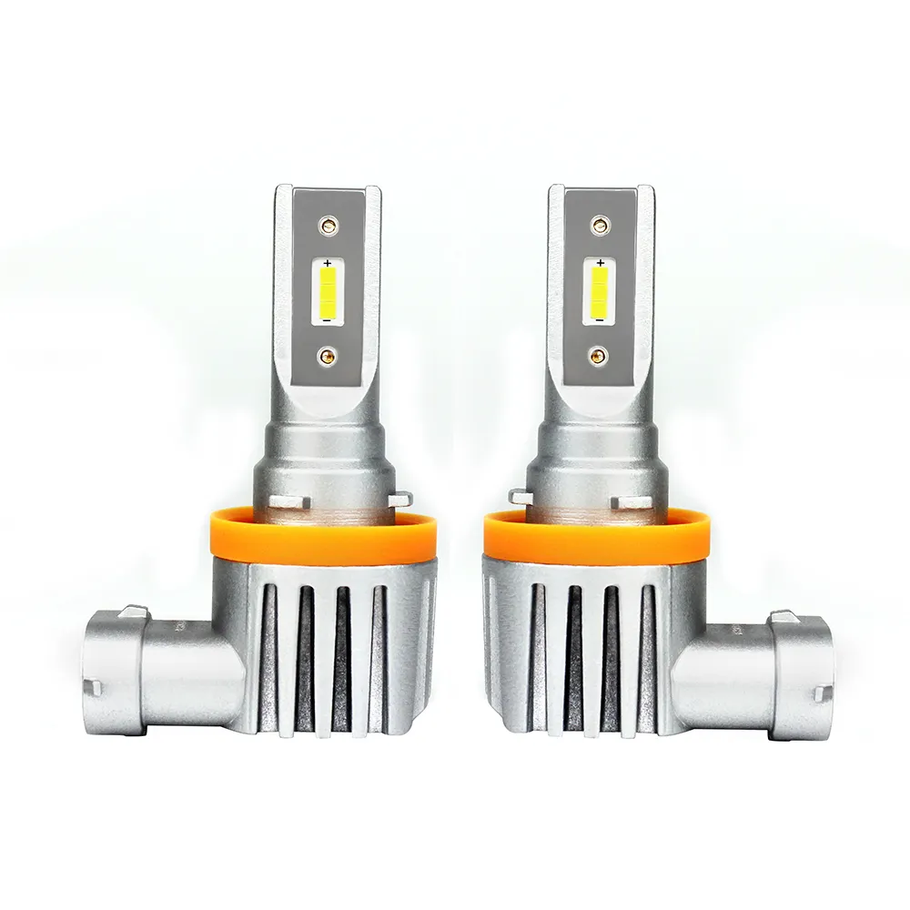 תאורה אוטומטית מערכת H11 LED ערפל אור זעיר גודל LED נהיגה אור