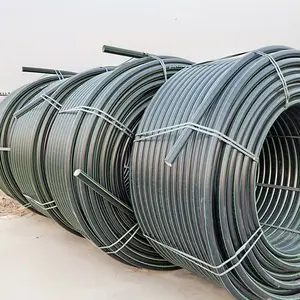 Factory Hot Sale PE Plastic Pipes Cutting Dn20-110mm PN16 For Water Supply