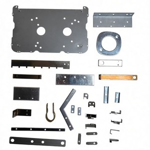 Heruntai <b>Hardware</b> Precision Metal Stamping Parts Stainless Steel Copper Iron Titanium L Shaped Brackets Connecting Springs 20mm - Product Image 2