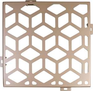 Cnc 천공 금속 벽 알루미늄 합금 ACEBOND 알루미늄 장식 벽 패널 외관 클래딩 커튼 - Product Image 2