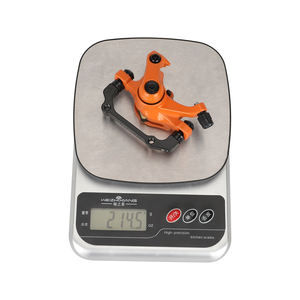 Frein à disque orange d'origine pour trottinette électrique Kugoo Kukirin G2 G4, pièces de frein, accessoires de base de frein arrière pour trottinette, entrepôt UE - Product Image 5