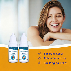 OEM Private Label orecchio gocce 15g per bambini adulti orecchie pulizia asciugatura acufene eliminando il liquido di ammorbidimento per il nuoto - Product Image 4