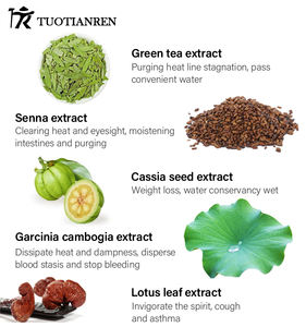 Gezonde 14-daagse afslankkoffie dieet gewichtsverlies smakelijke koffie zonder suiker met eetlustremmer en bevordert de ontlasting 225g - Product Image 2