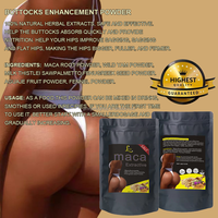 Pilules de Maca pour l'augmentation des fesses et des hanches, Poudre d'amélioration des fesses et des hanches sans effets secondaires, Poudre pour le lifting des hanches et l'agrandissement des fesses