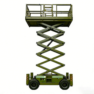 Plataforma de Tijera Todoterreno de 12m 14m 450kg para Mantenimiento de Plantas Eléctricas, Entrega Rápida, Venta al Por Mayor - Product Image 2