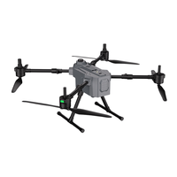 Drone industriel de levage lourd E1000 Quadcopter à longue autonomie, plateforme d'accessoires pour drone multirotor pour inspection et cartographie