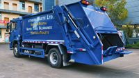 Nouveau camion compacteur hydraulique diesel manuel Shacman M3000 de 15 mètres cubes pour le transport urbain de déchets, modèle 2026