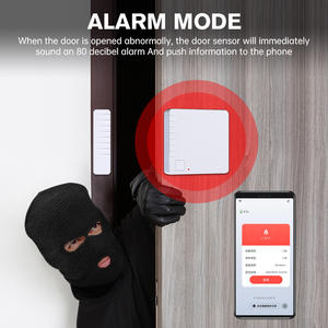 130DbドアウィンドウセンサーシステムTuyaWifiスマートシンプルで安全な盗難警報器ホームセキュリティ用 - Product Image 3
