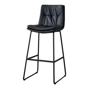 Tabouret de bar pied de poule de luxe léger <span class=keywords><strong>chaise</strong></span> <span class=keywords><strong>haute</strong></span> au design moderne <span class=keywords><strong>pour</strong></span> la maison petit appartement café bar utilisation <span class=keywords><strong>pour</strong></span> Amazon exclusif - Product Image 1