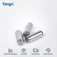 Vente directe d'usine en Chine, goupilles en acier inoxydable DIN 7 EU 22338, acier au carbone, revêtement TiCN, diamètre de la tête 12 mm, goupilles métriques