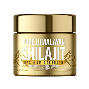 Resina de Shilajit Orgánica OEM 100% Pura del Himalaya con Más de 85 Minerales Traza y Ácido Fúlvico para la Concentración, Energía e Inmunidad - Product Image 1