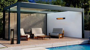 Pérgola, Gazebo, Sombrilla, <span class=keywords><strong>Calentador</strong></span> Impermeable <span class=keywords><strong>de</strong></span> 2000W - Product Image 4
