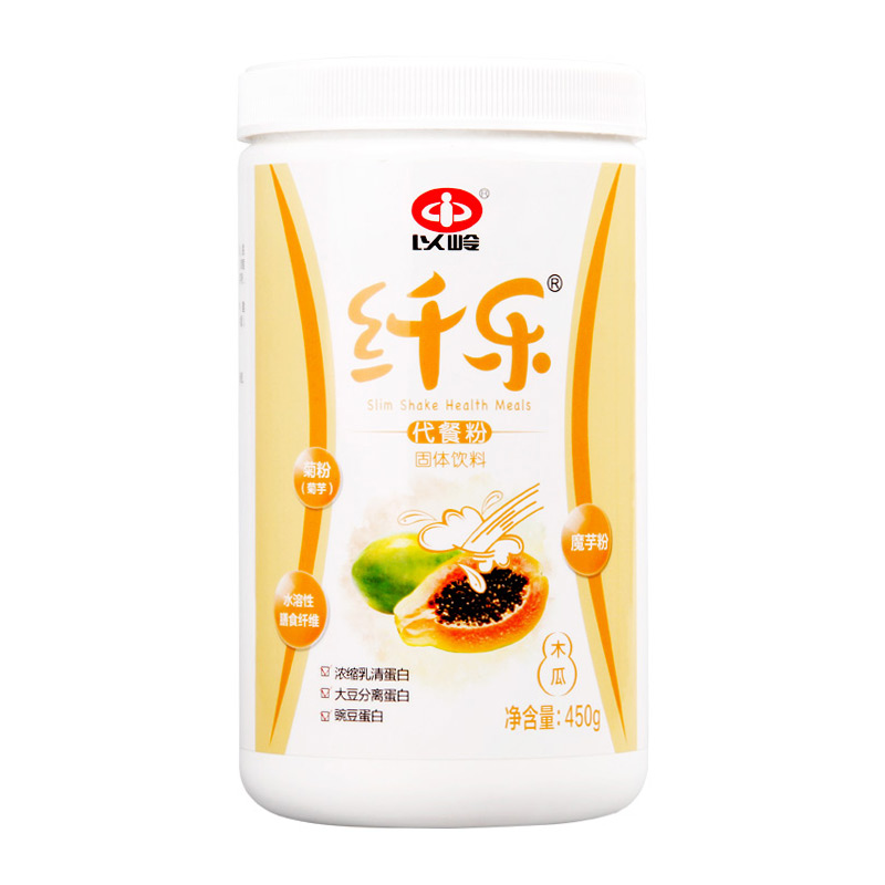 Yiling Xianle Papaya Ароматизированная еда Замена молочный коктейль женщина теряет вес для похудения